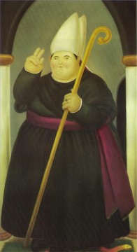 フェルナンド・ボテロ Painting - フェルナンド・ボートマン司教